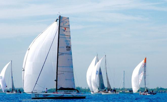 Fleet in action - 2016 Miami to Havana Race © Marco Oquendo http://www.imagesbymarco.com